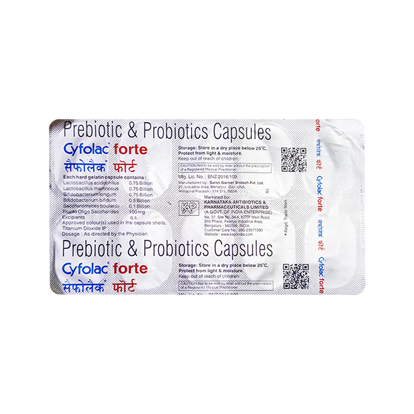 Cyfolac Forte Capsule 10