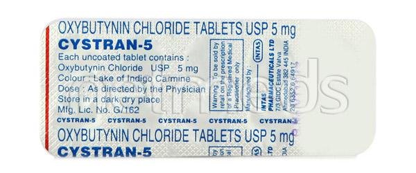 Cystran 5 Mg Tablet 10