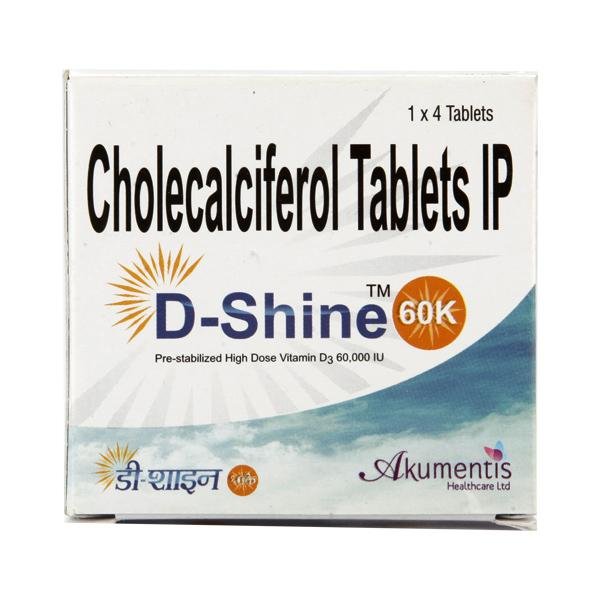 D Shine 60K Tablet 4'S