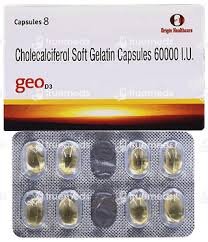 D3 Total 60000 Iu Capsule 8