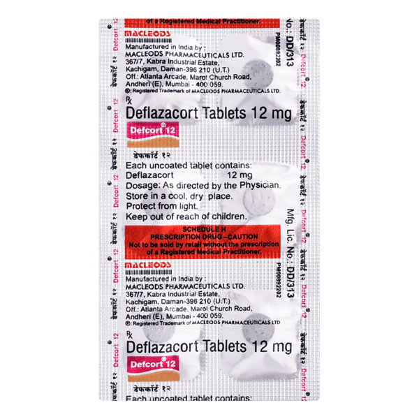 Defcort 12 Mg Tablet 6