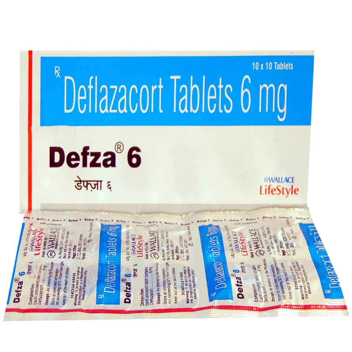 Defza 6 Mg Tablet 10