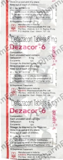 Dezacor 18 Mg Tablet 6