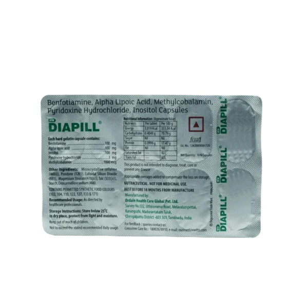 Diapill Tablet 10