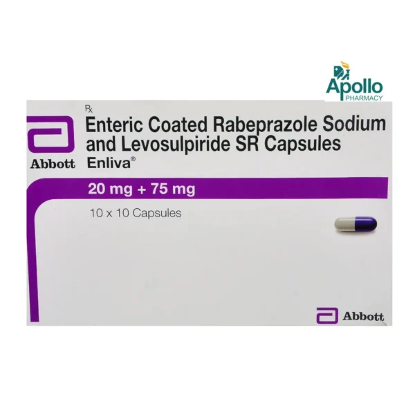 Enliva 75/20 Mg Capsule 10