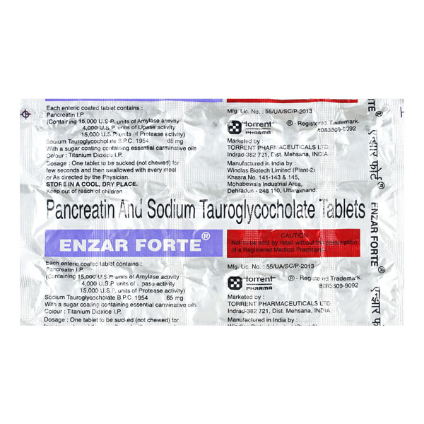 Enzar Forte Tablet 15