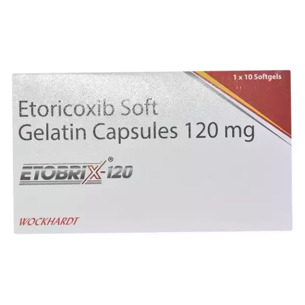 Etobrix 120 Mg Tablet 10