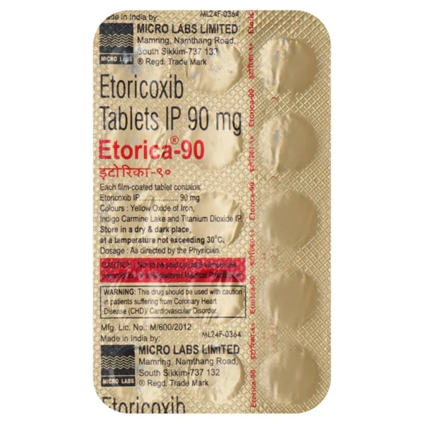 Etorica 90 Mg Tablet 10