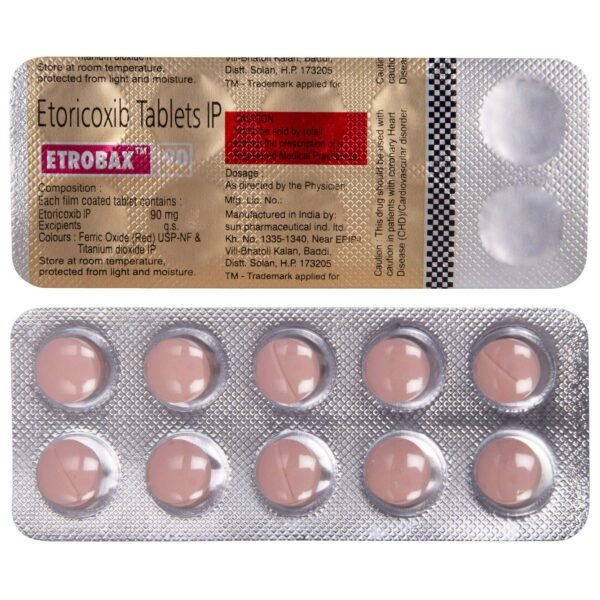 Etrobax 90 Mg Tablet 10