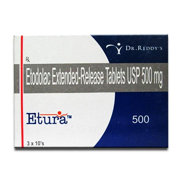 Etura 500 Mg Tablet 10