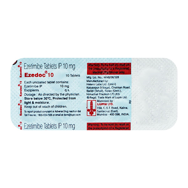Ezedoc 10 Mg Tablet 10