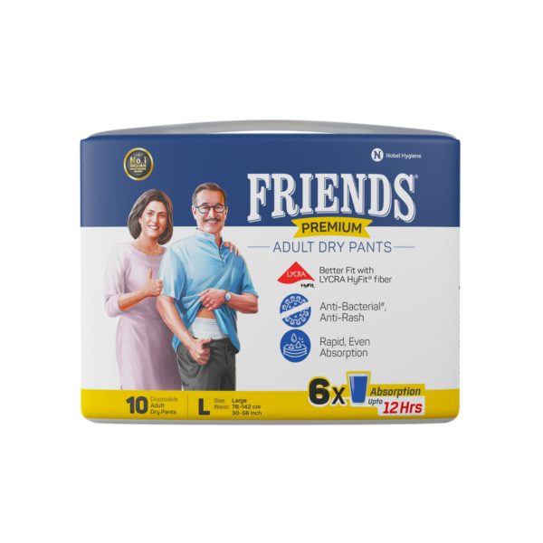 Friends Adult Diapers L