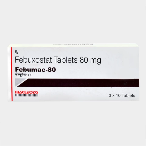 Febumac 80 Mg Tablet 10