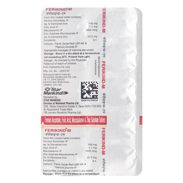 Ferikind M Tablet 10