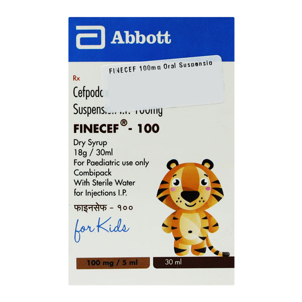 Finecef 100 Mg Dry Syrup 30 Ml