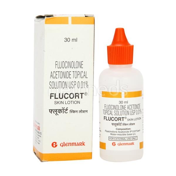 Flucort 0.1 Mg Lotion 30 Ml