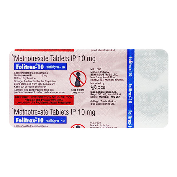 Folitrax 10 Mg Tablet 10