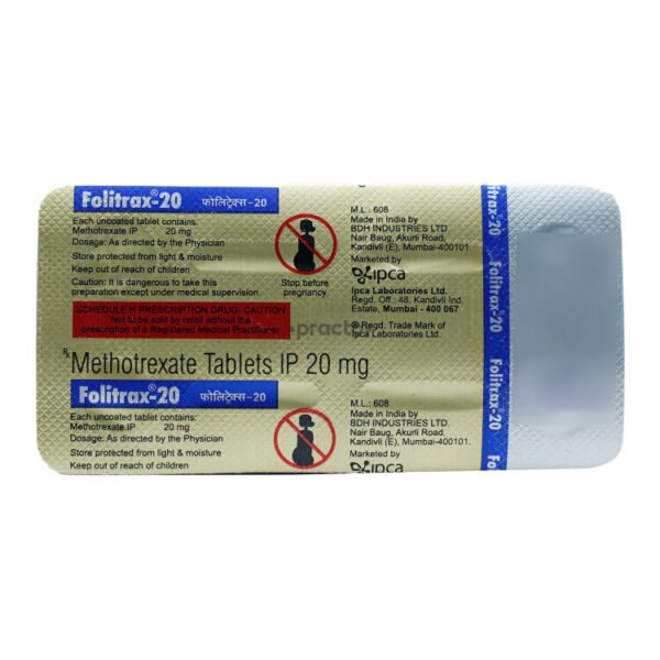 Folitrax 20 Mg Tablet 4
