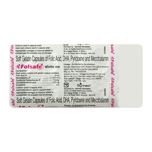 Folsafe Plus Capsule 10