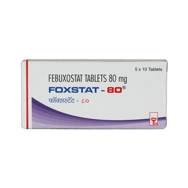 Foxstat 80 Mg Tablet 10
