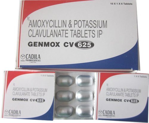 Genomox Cv 500/125 Mg Tablet 6