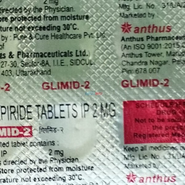 Glimid 2 Mg Tablet 10