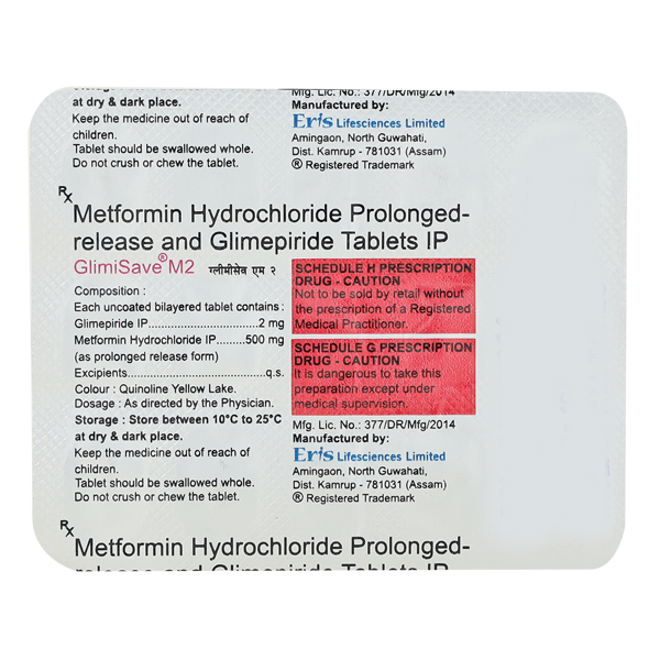 Glimisave Debut M 2 Mg Tablet 15
