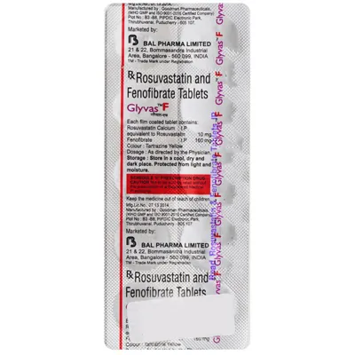 Glyvas F 10/160 Mg Tablet 10