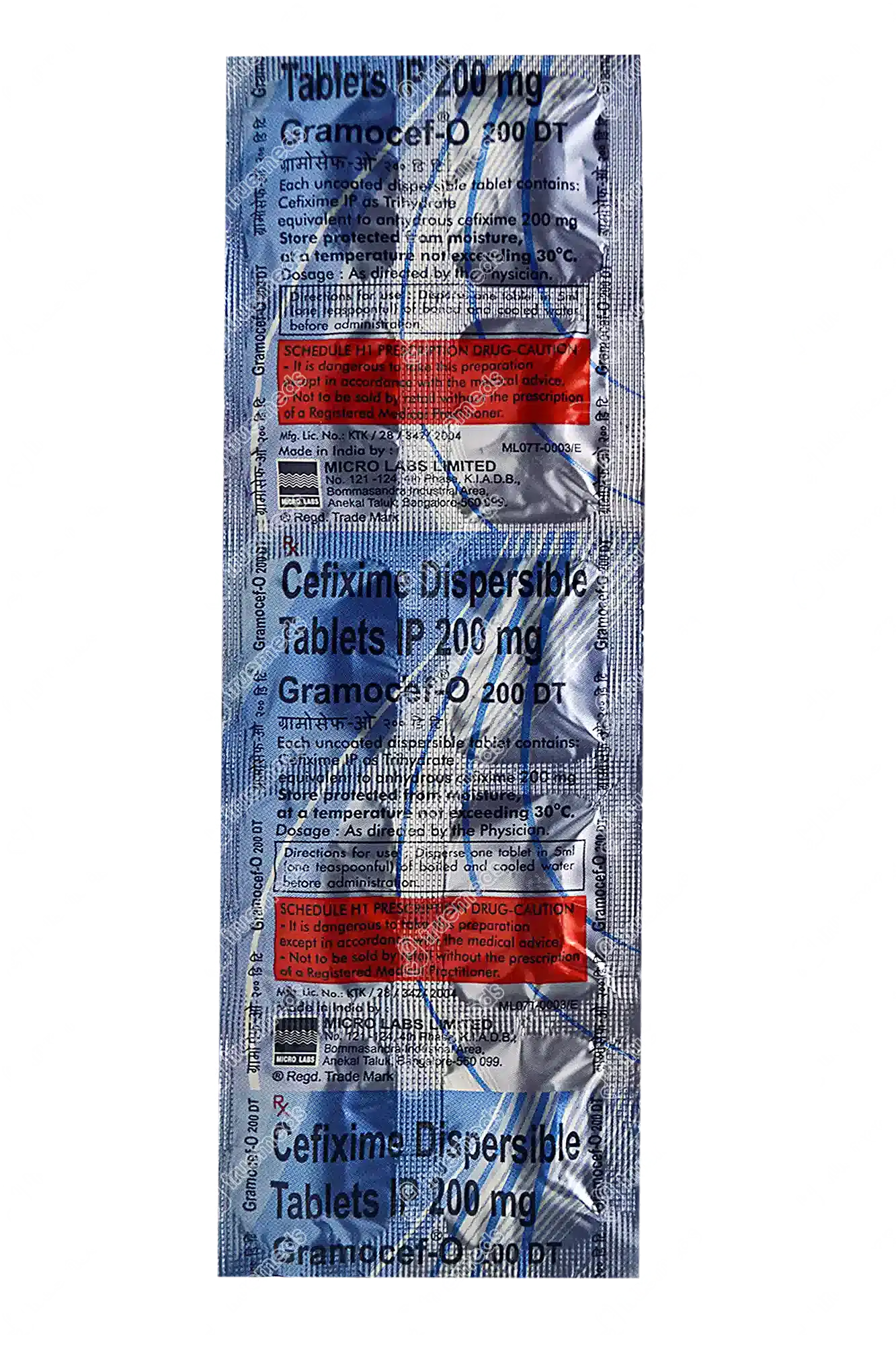 Gramocef O Plus 200/200 Mg Tablet 10