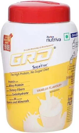 Grd Sugarfree (Vanilla) Powder 400 Gm