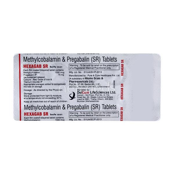 Hexagab Sr Tablet 10