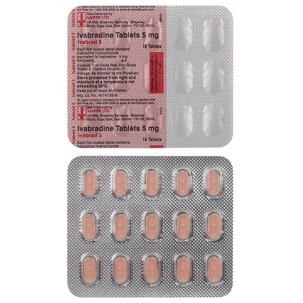 Ivabrad 5 Mg Tablet 10