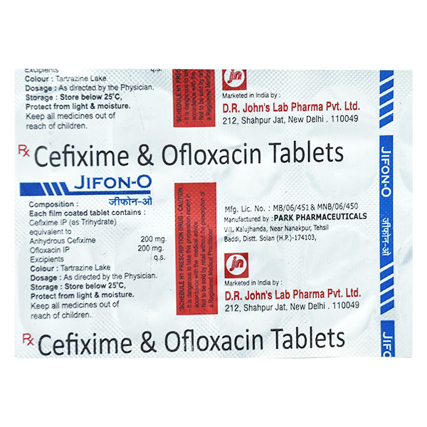 Jifon O 200/200 Mg Tablet 10