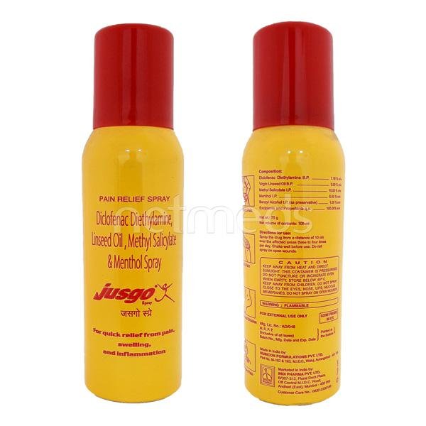 Jusgo Spray 75 Gm
