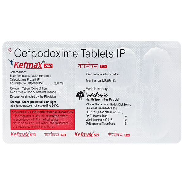 Kefmax 200 Mg Tablet 10