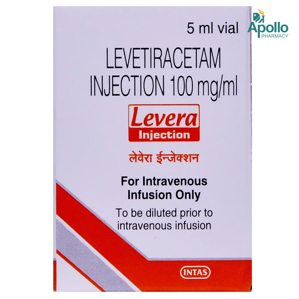 Levera 100 Mg Injection 5 Ml