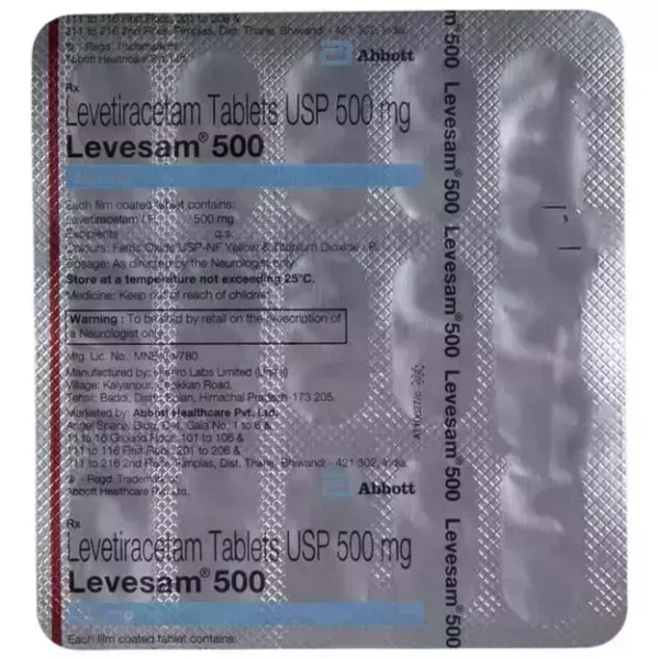 Levesam 500 Mg Tablet 10