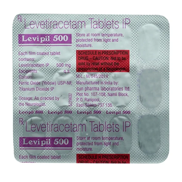 Levipil 500 Mg Tablet 10