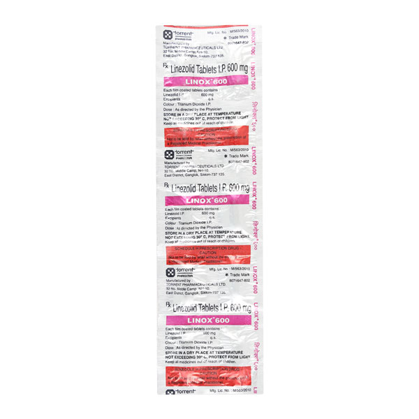Linox 600 Mg Tablet 10