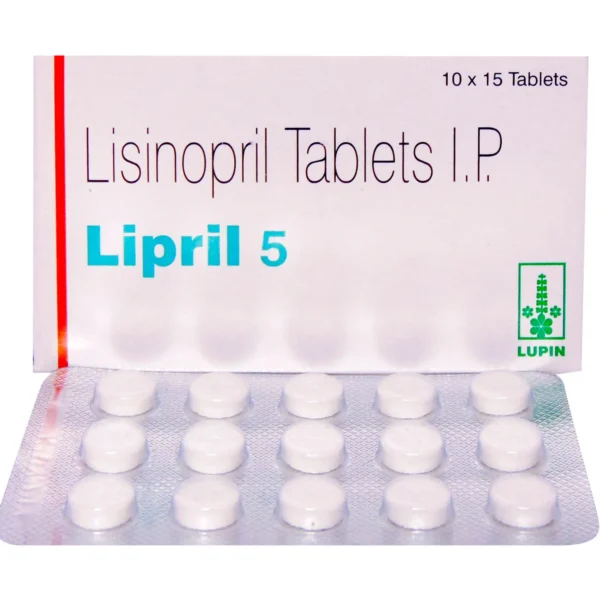 Lipril 5 Mg Tablet 10