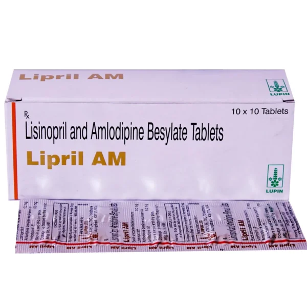 Lipril-Am 5/5 Mg Tablet 10