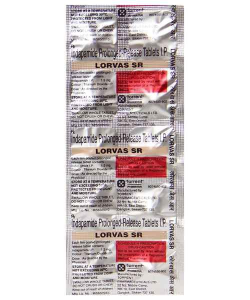 Lorvas 1.5 Mg Tablet Sr 10