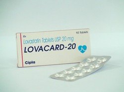 Lovacard 20 Mg Tablet 10