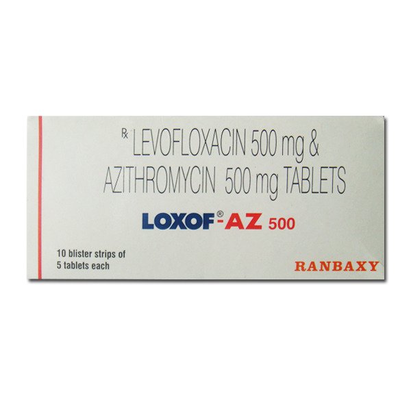 Loxof Az 500/500 Mg Tablet 10