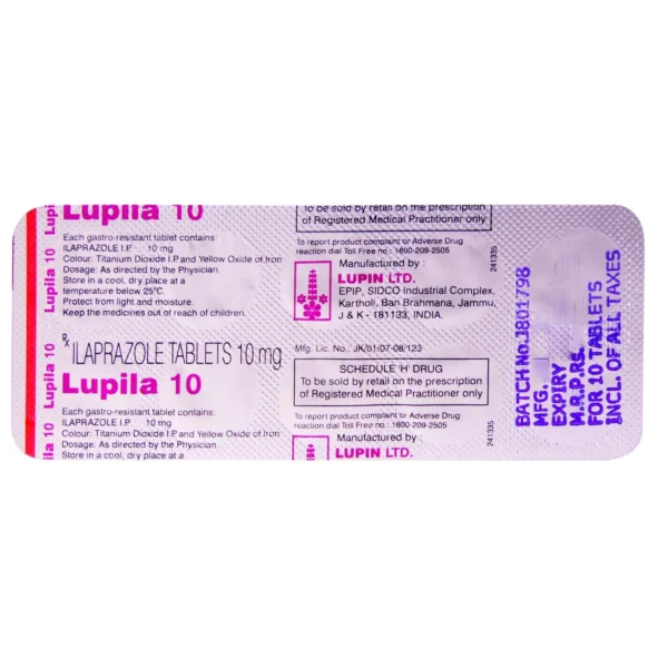 Lupila 10 Mg Tablet 10