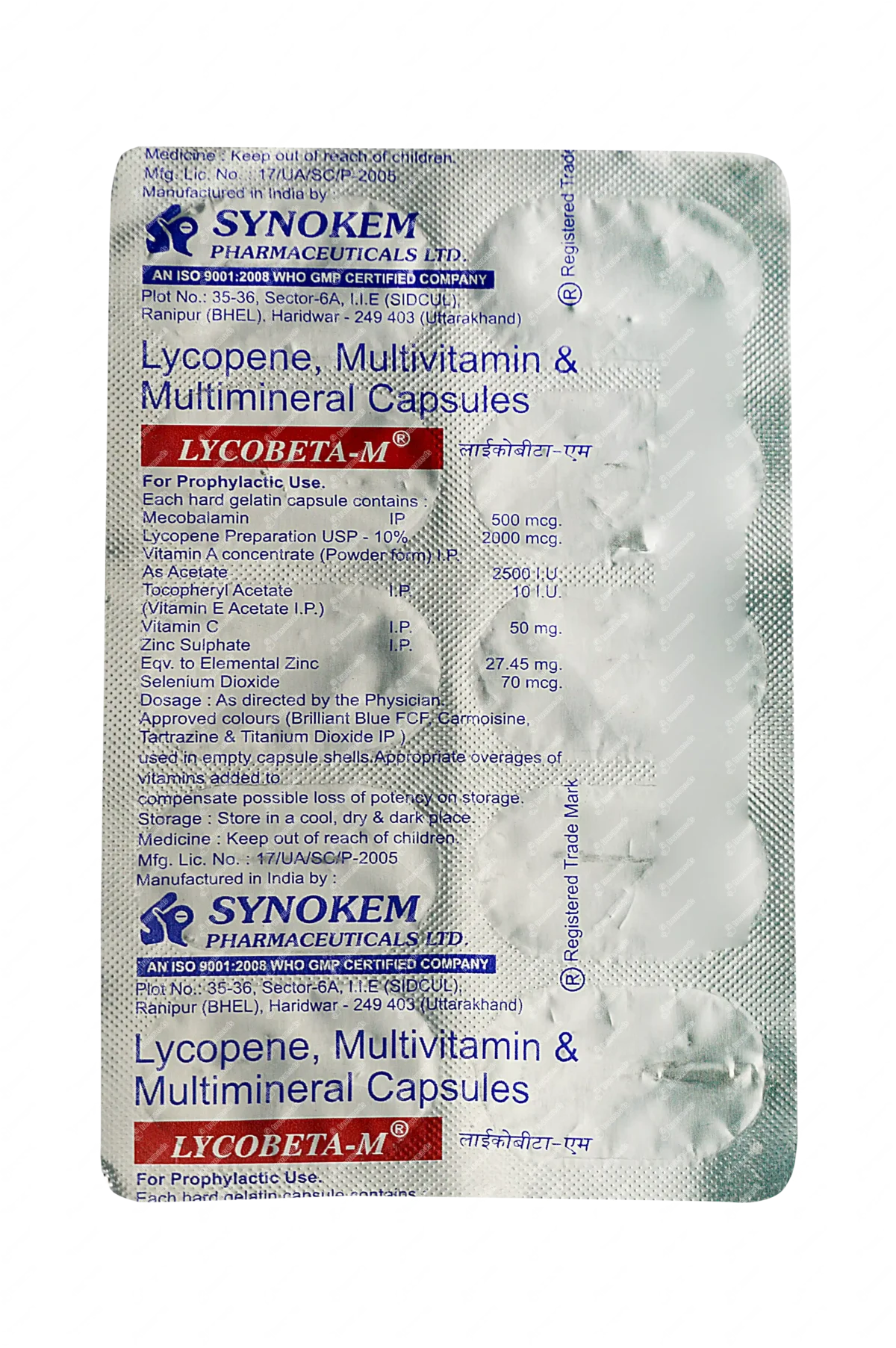 Lycobeta M Tablet 10