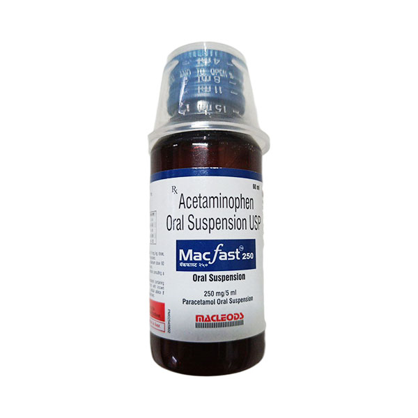 Macfast 250 Mg Syrup 60 Ml