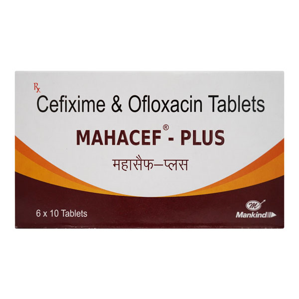 Mahacef Plus 200/200 Mg Tablet 10
