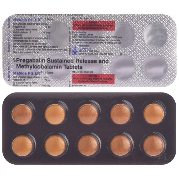 Matilda-Pg 75 Mg/1500 Mcg Tablet Er 10