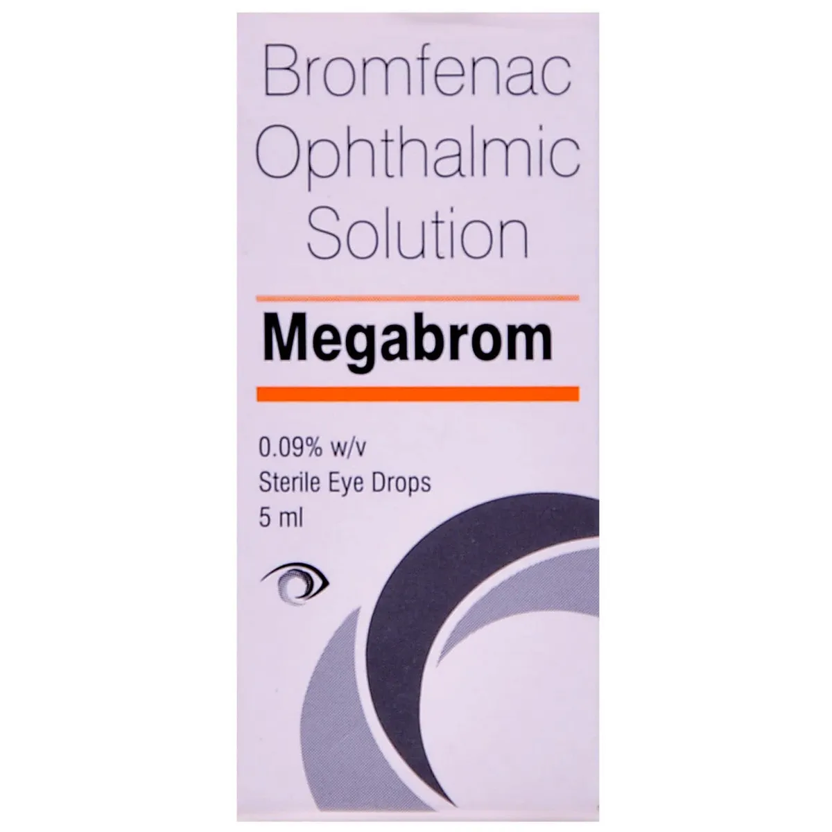 Megabrom 0.09 % Eye Drops 5 Ml